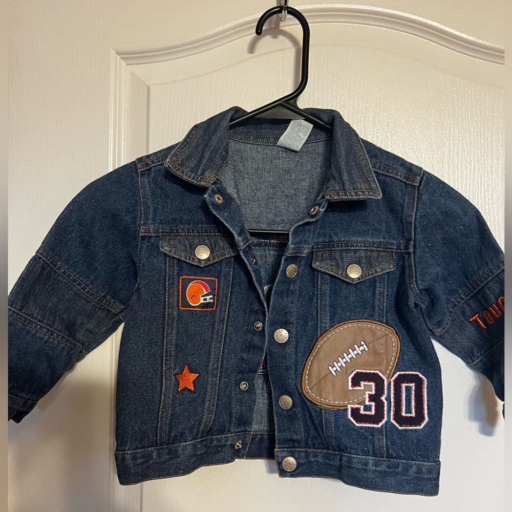 Adorable Kids Denim All Star Jacket Size 3T